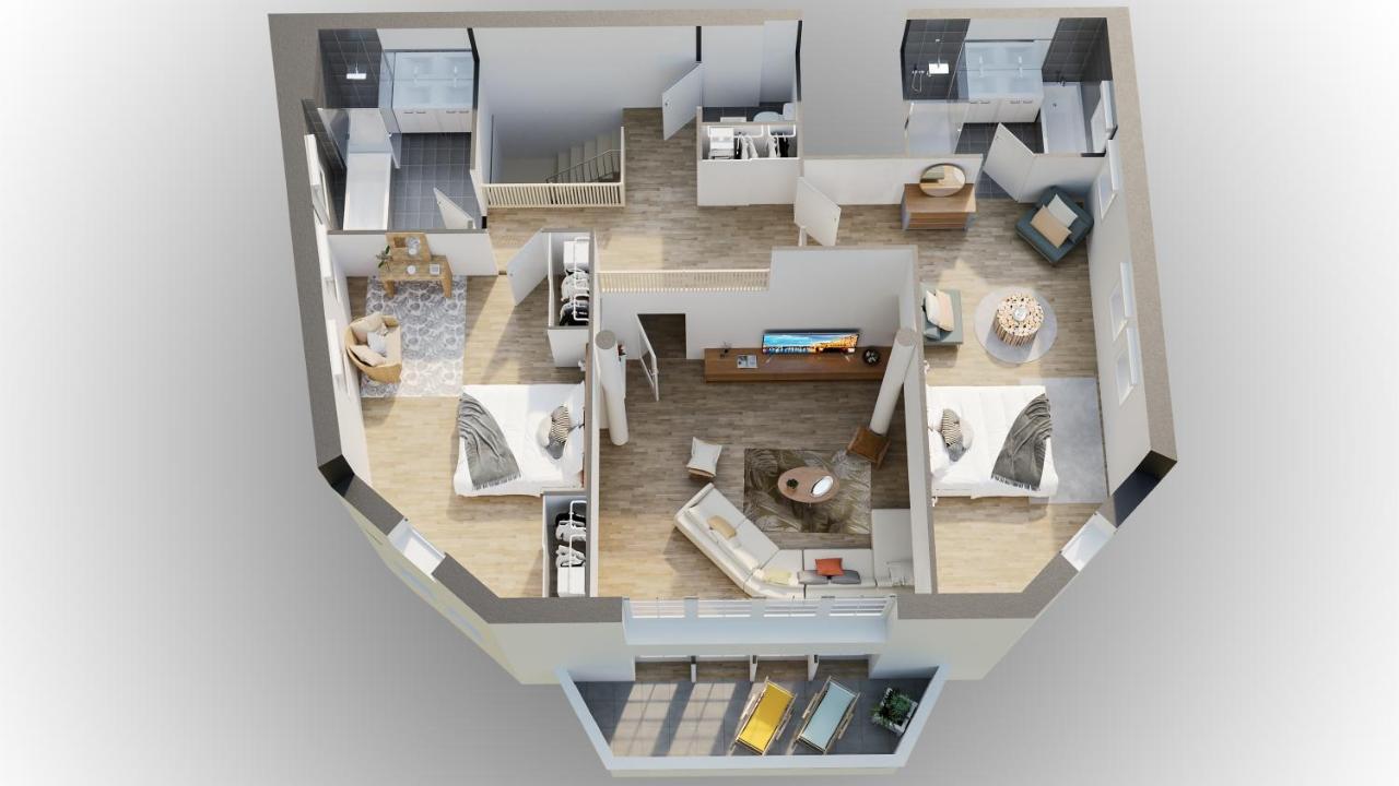 La Cle De Quentovic ◎ Duplex De 150 M2 ◎ Standing Apartment Le Touquet Ngoại thất bức ảnh